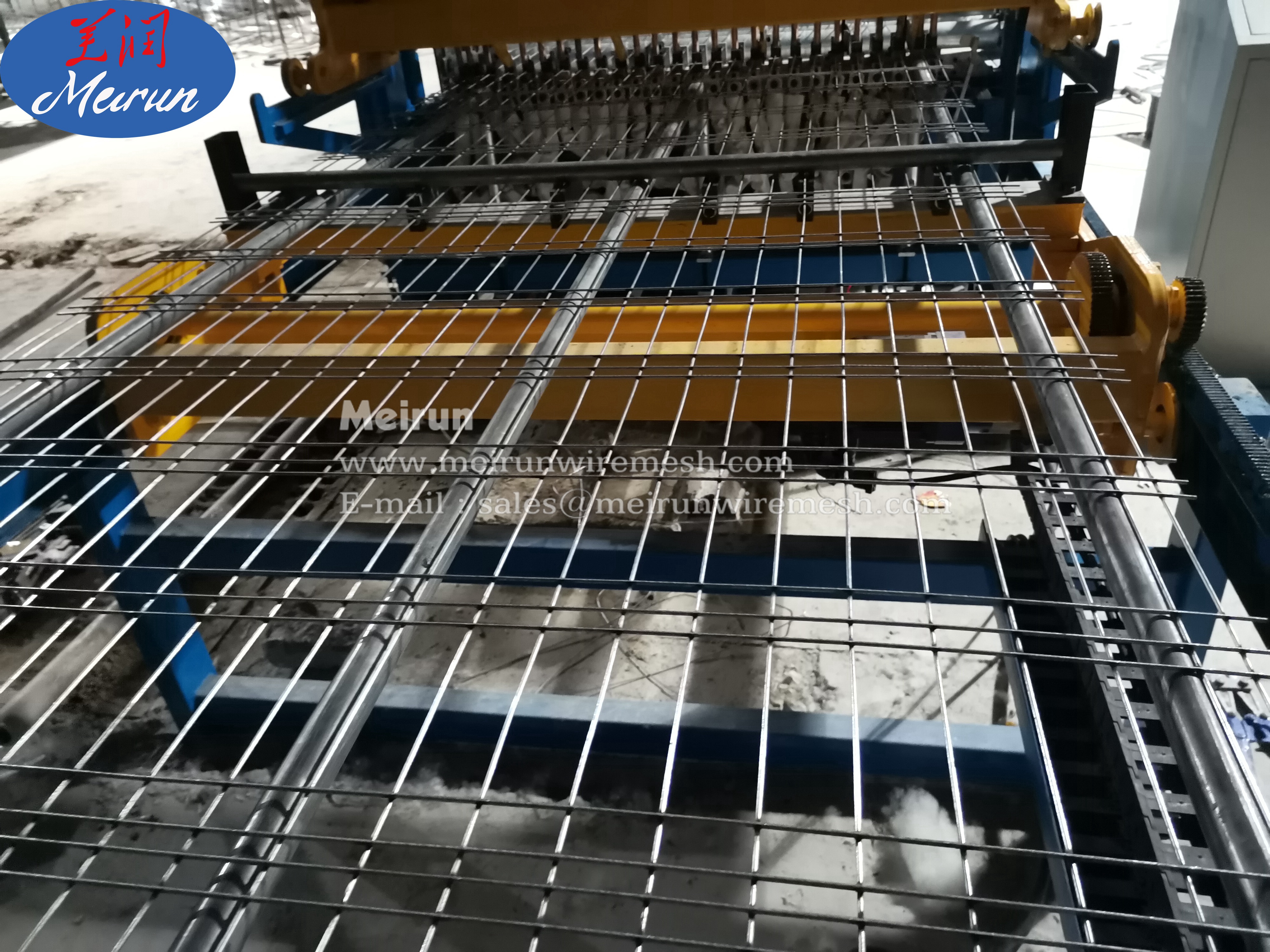 Hot Sale 2500mm Welded Wire Mesh Machine Production Line