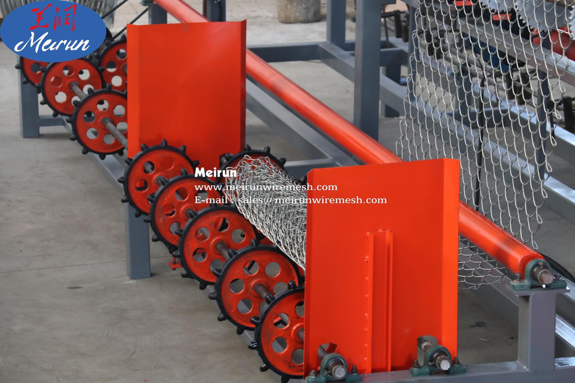 Chain Mesh Fencing Wire Netting Machine 