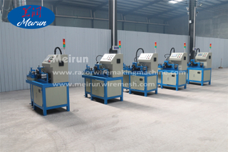 Razor Barbed wire fence making machine 