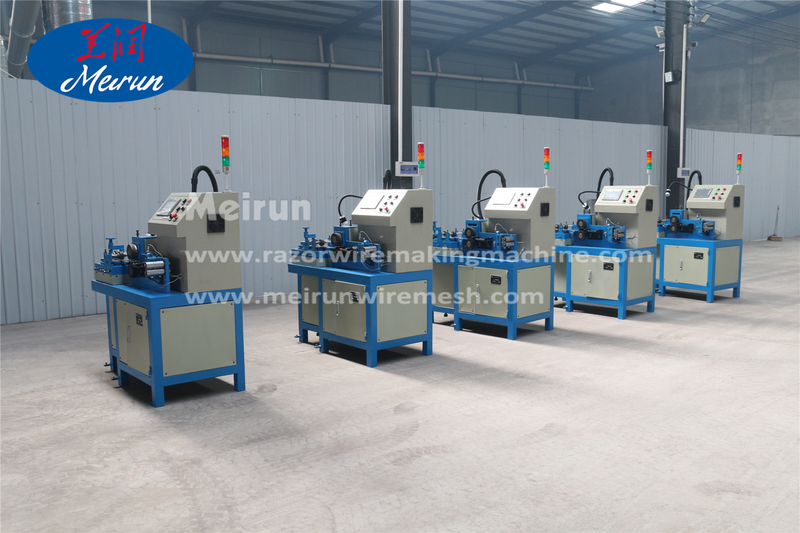Razor Barbed wire fence making machine 
