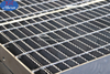 High Strength Walkway Rain Drainage / Stainless Steel Grating for Trench Grid Grating Machine 