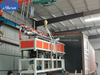 60*60mm Mesh Galvanized PVC Coated Chain Link Fence Making Machine 