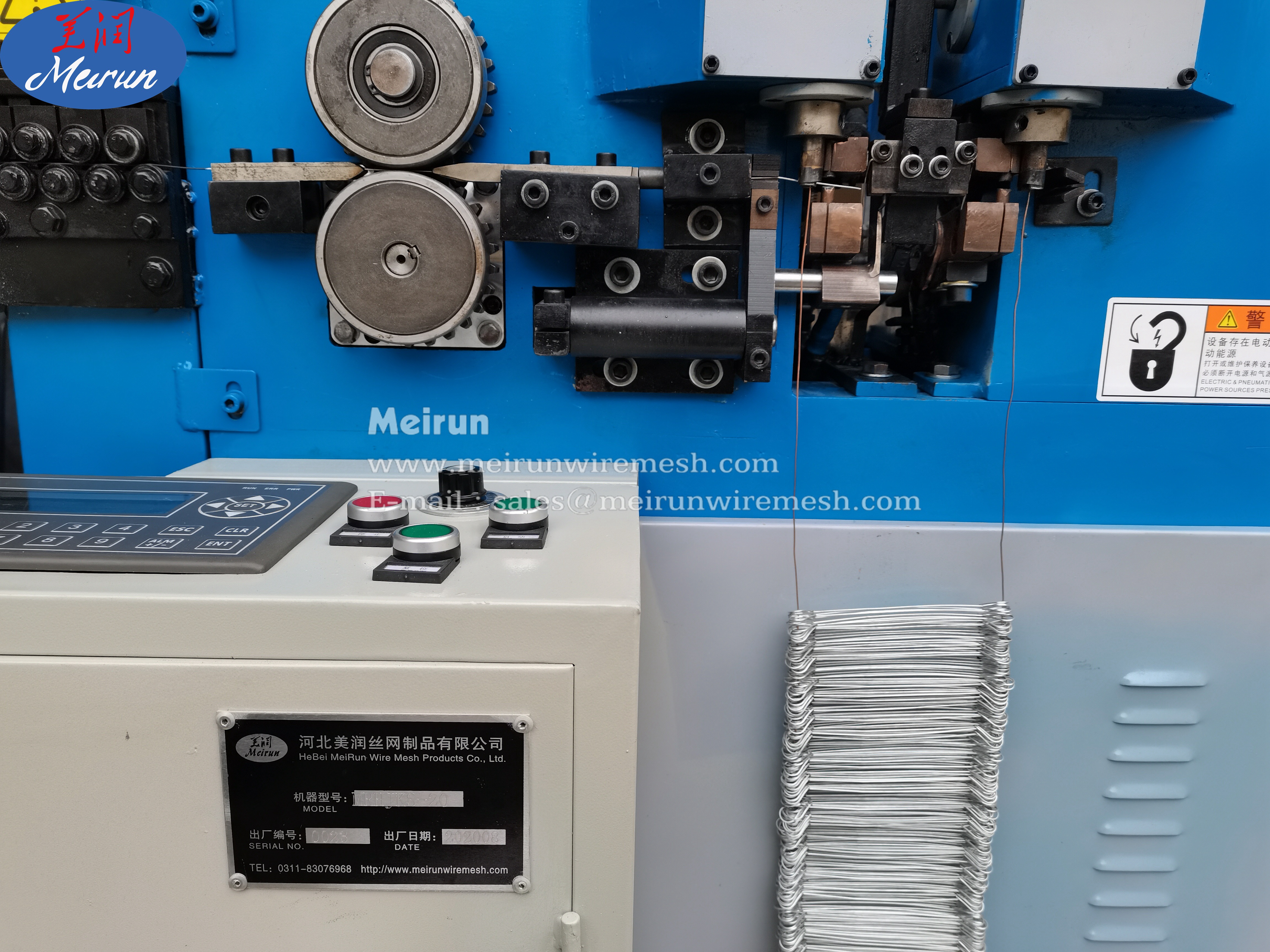 Superior Service Welded Loop Tie Wire Machine Automatic Loop Tie Wire Machine Construction Materials