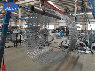 Razor Barbed Wire Fence Clip Blade Making Machine 