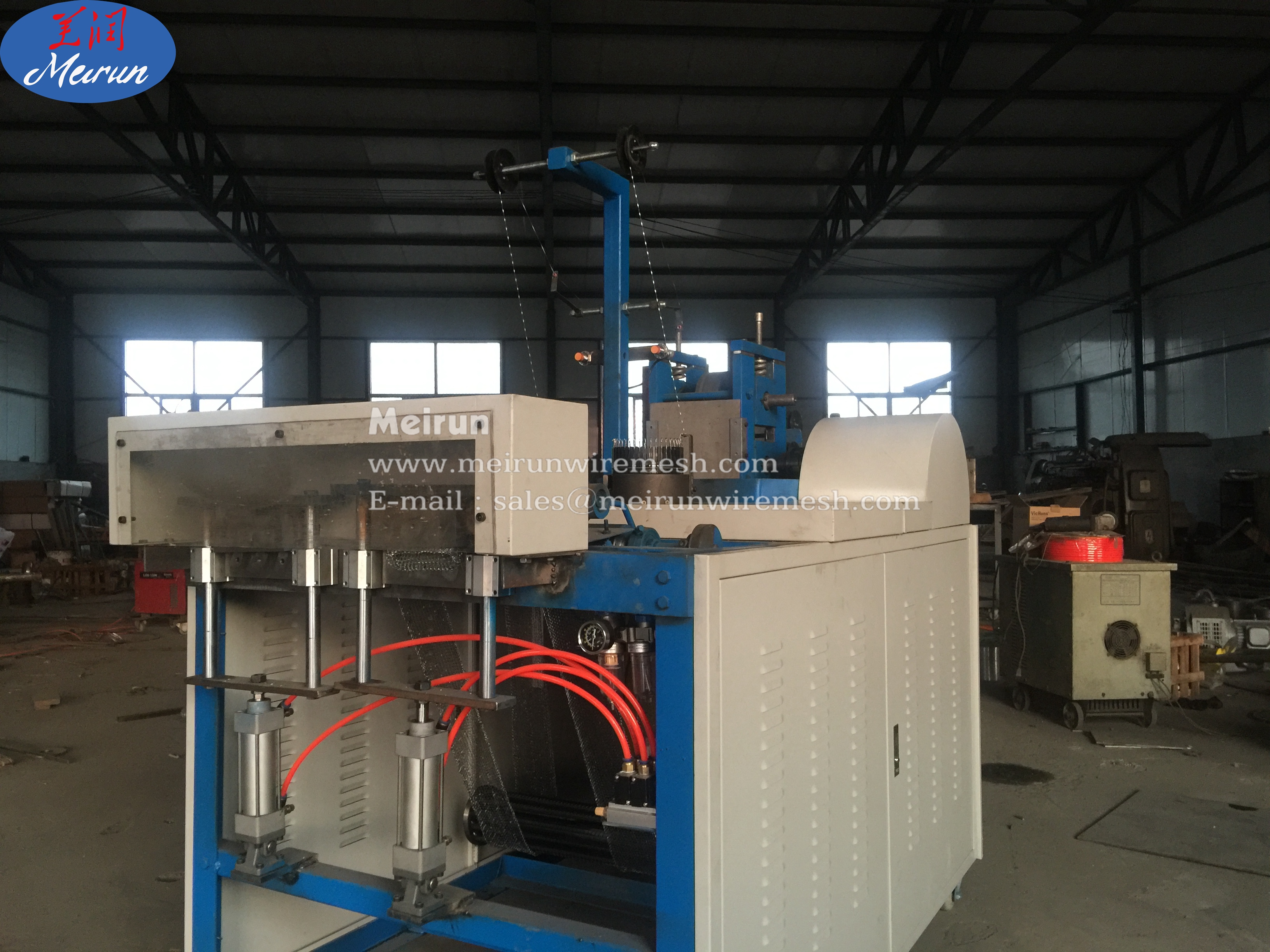  Stainless Steel Wool Scrubber Making Machine