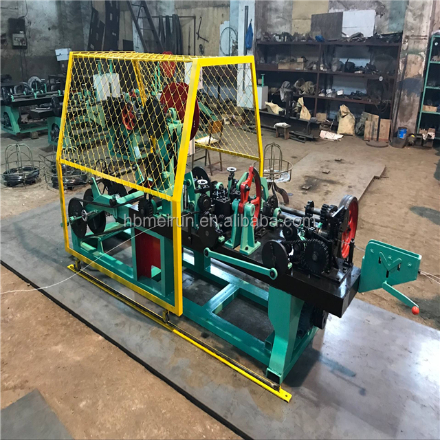 Best Price Positve and Negative Double Twisted Barbed Wire Making Machine