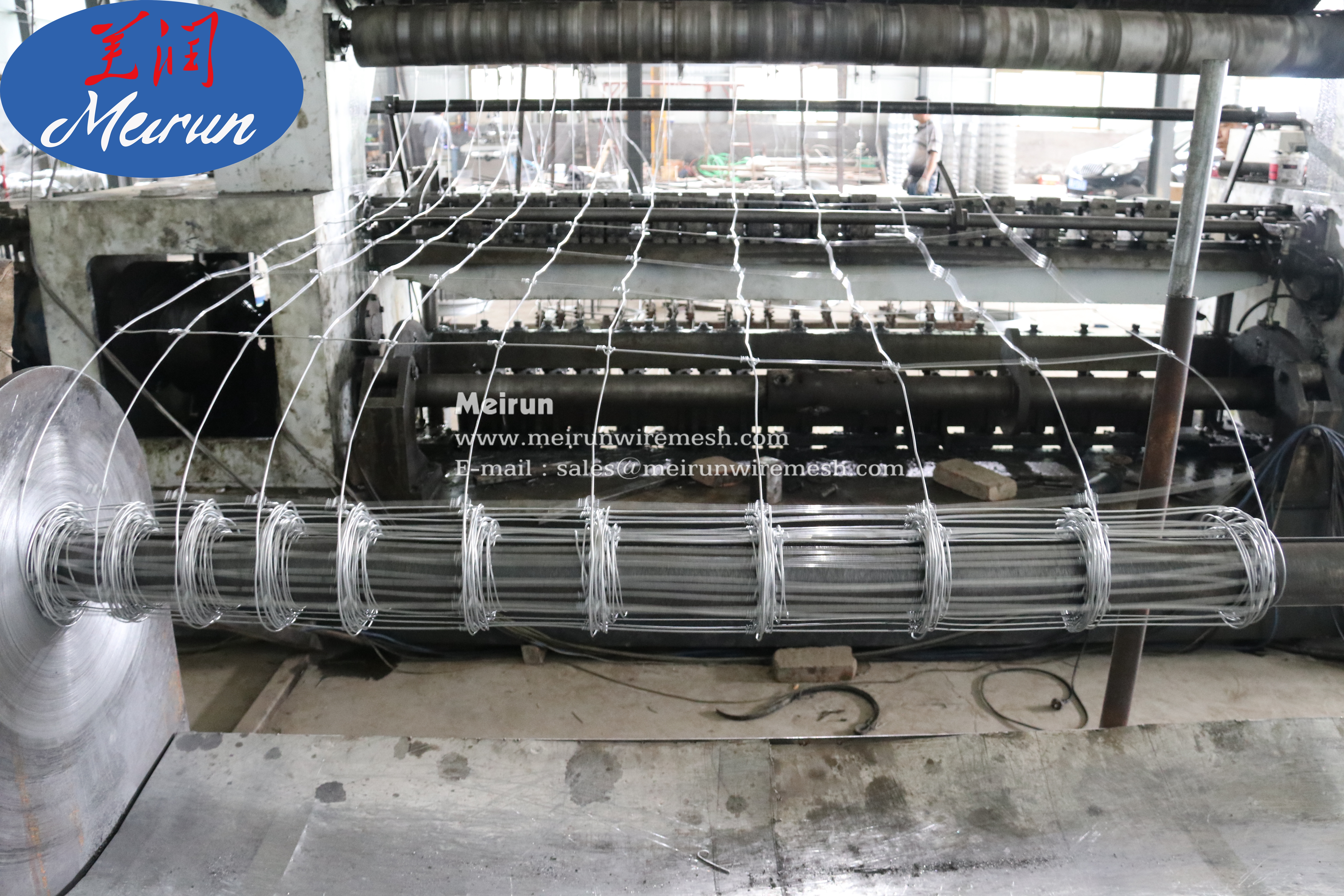 Best Quality Fixed Knot Field Fence Machine Grassland Fence Mesh Machine