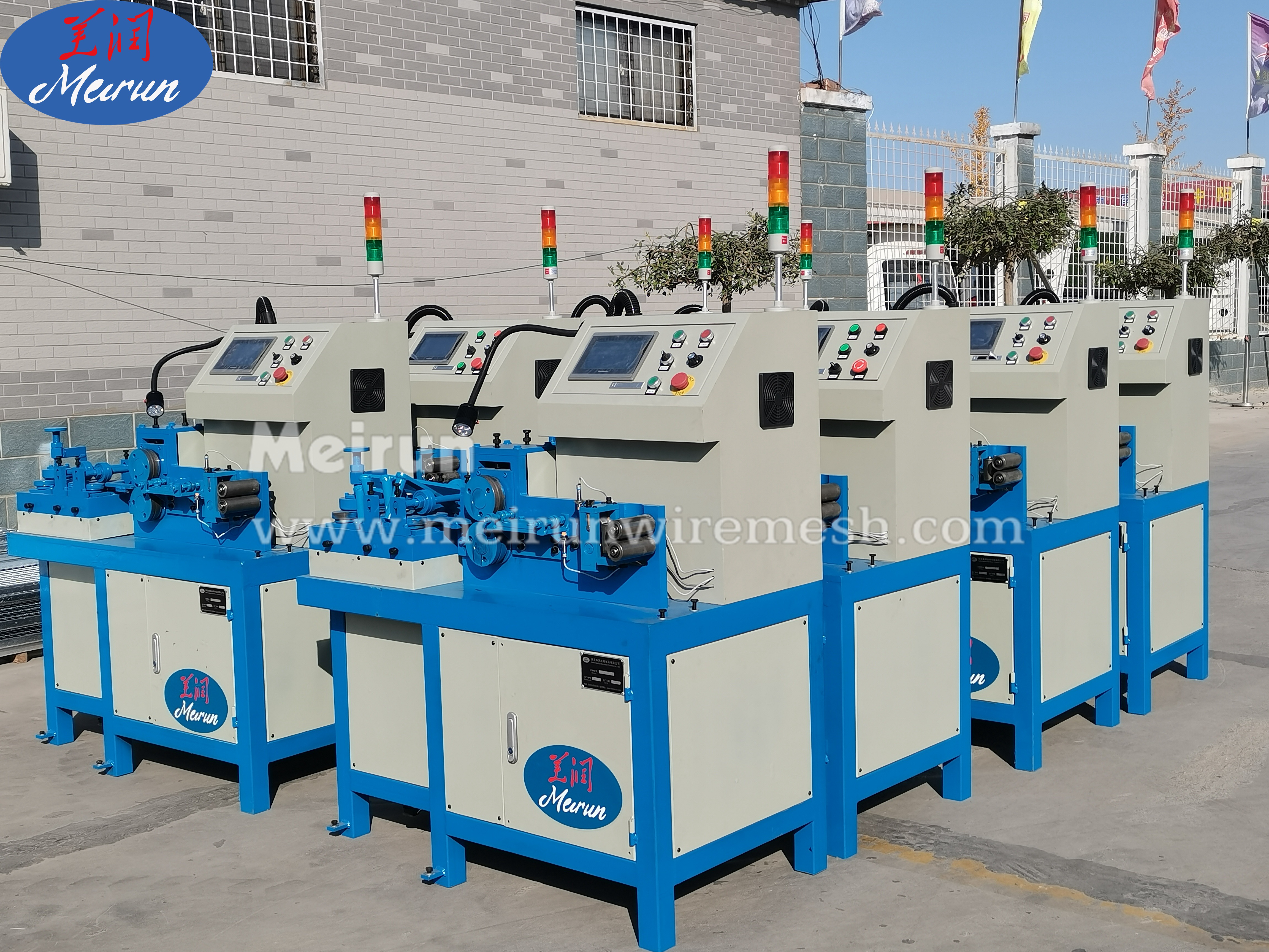 Concertina Razor Wire Fencing Machinery Wire Mesh Machine Fence Machine 