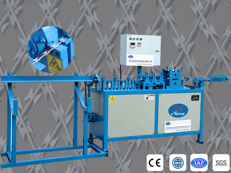 Multi-Functional Razor Barbed Wire Straighteners & Cut-Offs Machinery with PLC Control System