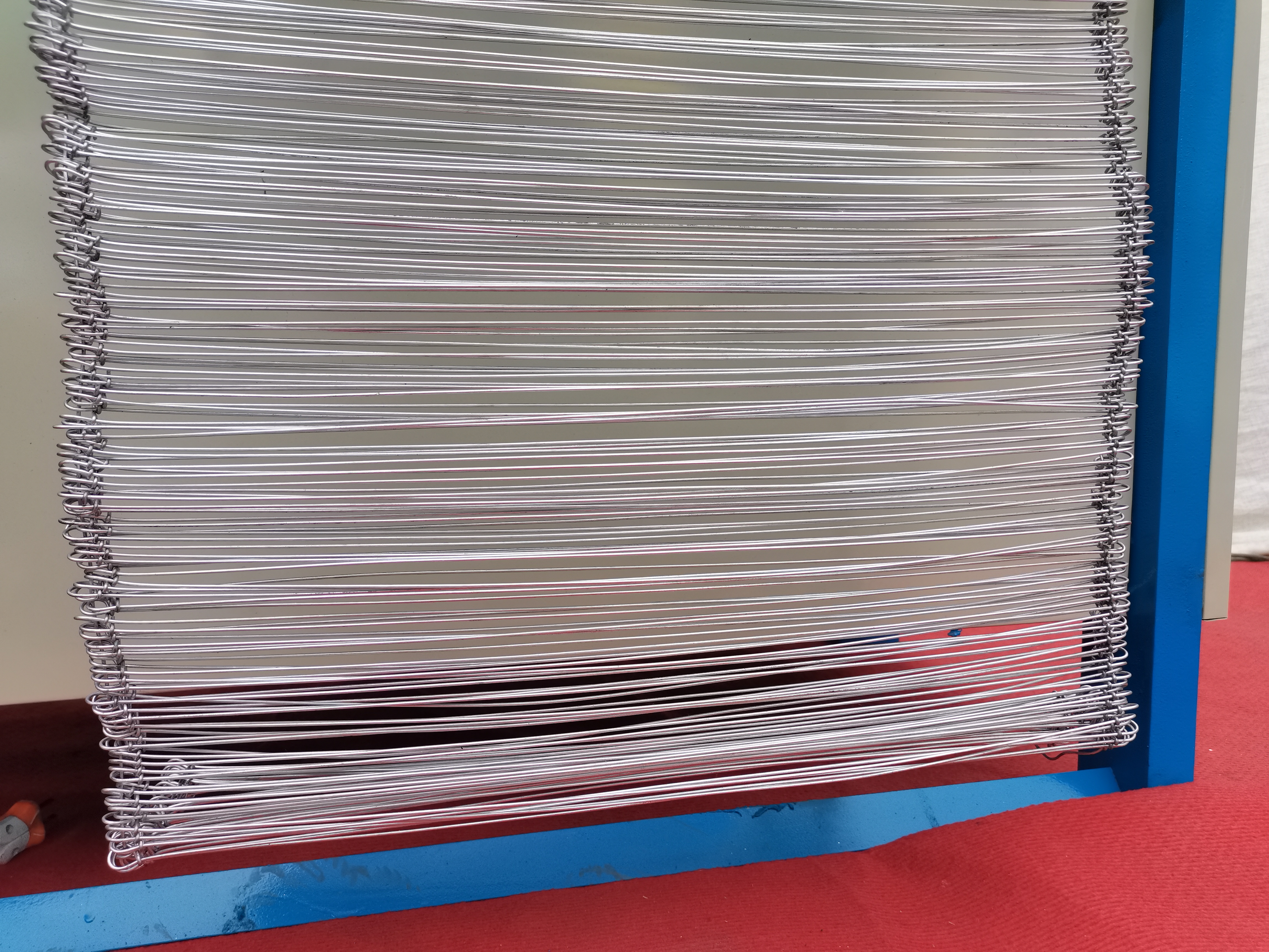 4-20 Inch Rebar Loop Ties Making Machine Double Ring Structure