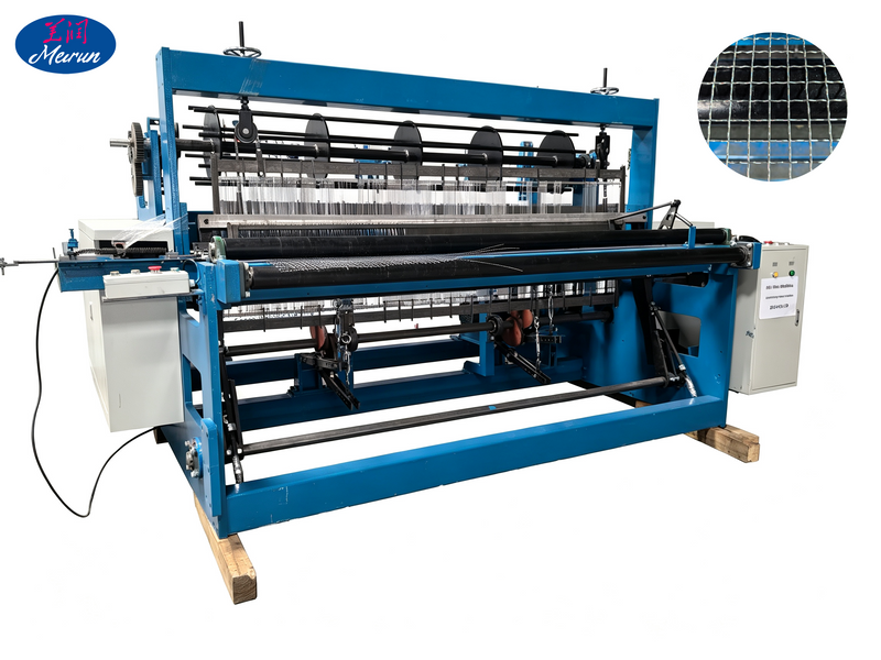 Hot Sale Crimped Wire Mesh Assembly Machine with Weaving Function