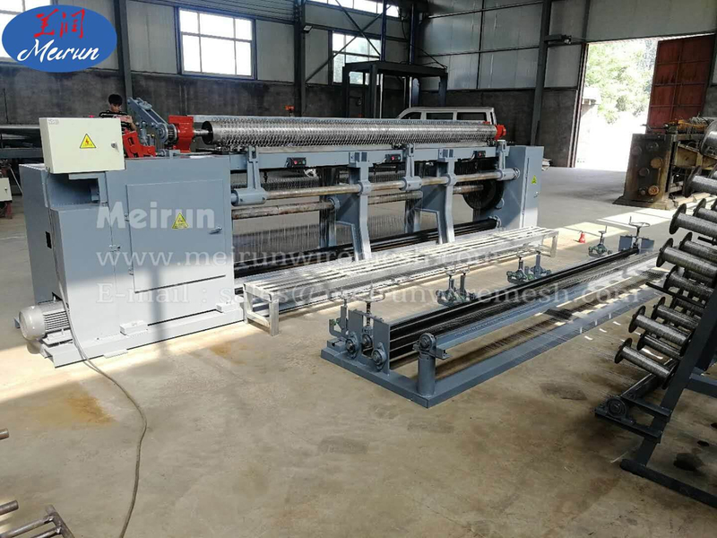Hexagonal Wire Mesh Making Wire Netting Machine 