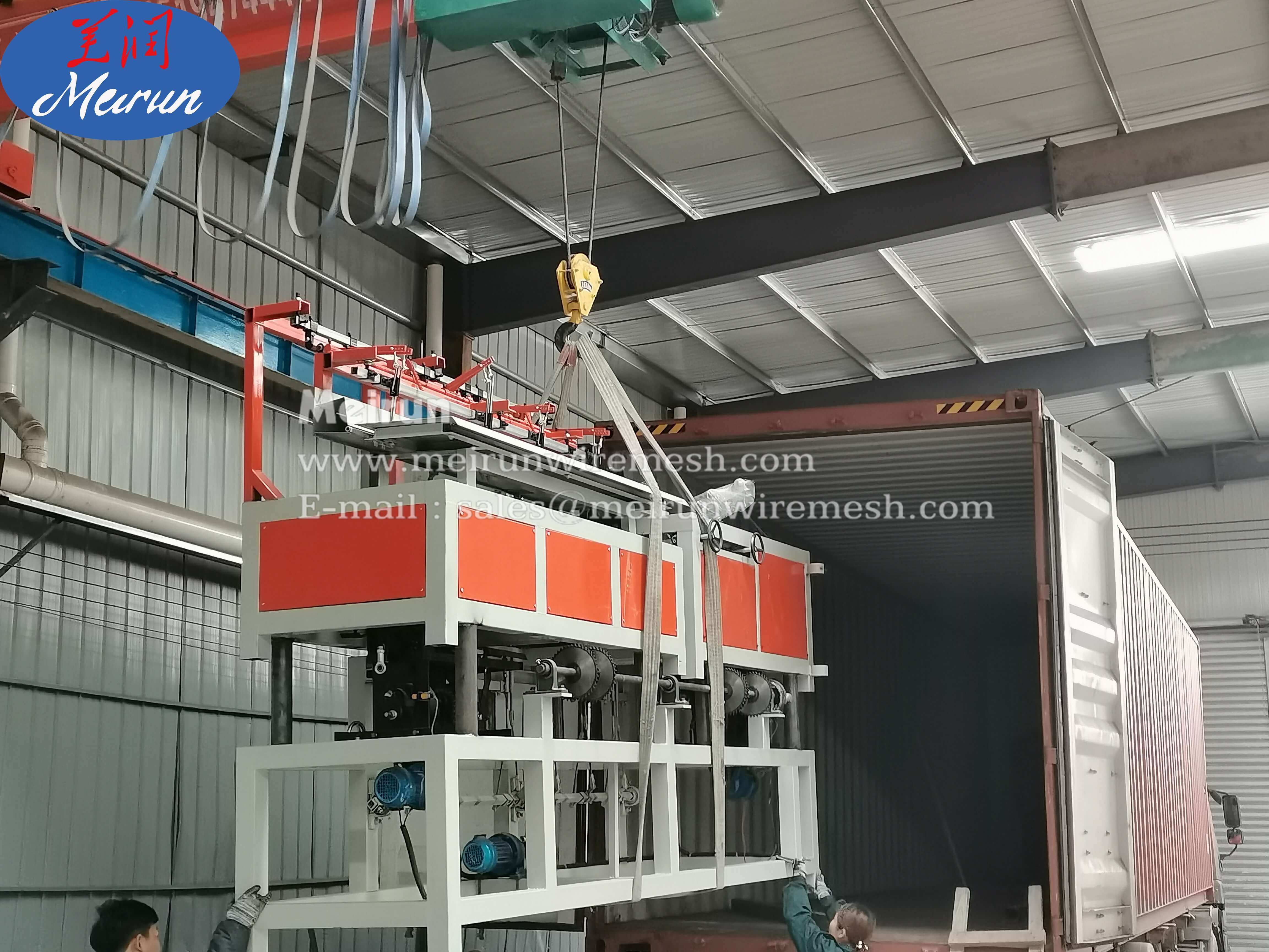 Chain Link Wire Fence Net Making Machine