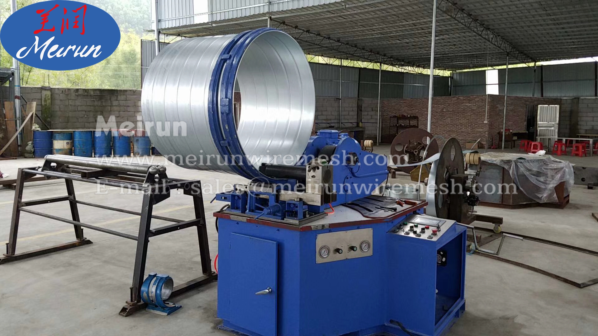 Aluminum Insulated Flexible Duct/Pipe /Tube Forming Machine