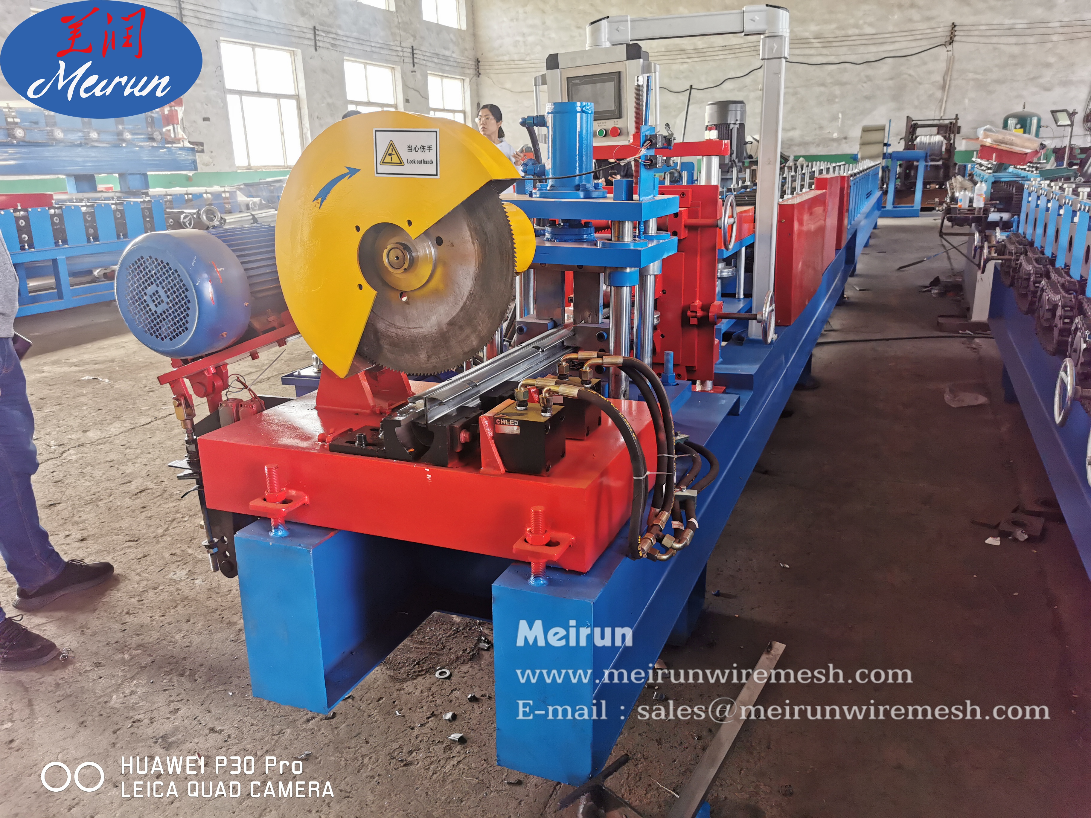  Barrier Roll Forming Machine Highway Guard Machine