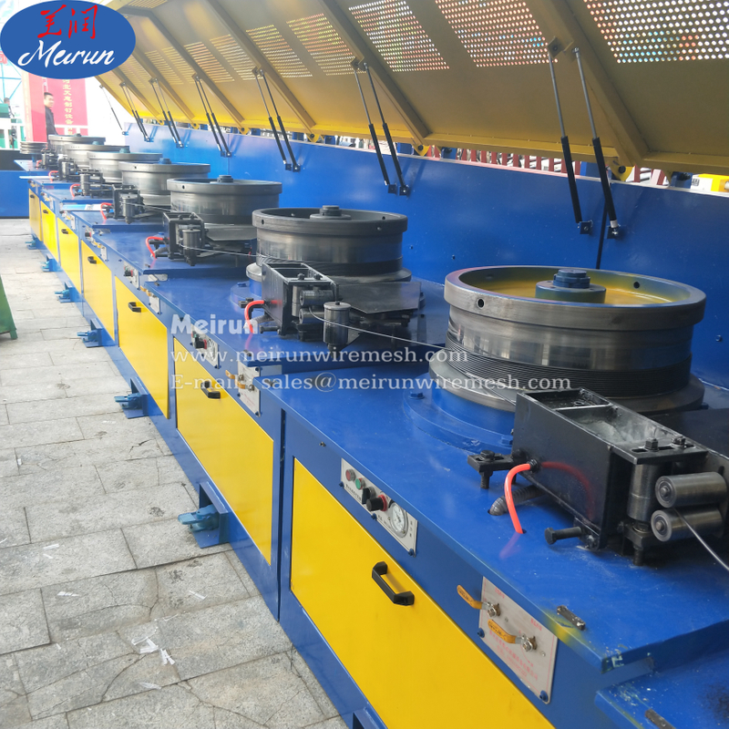  Straight Line Copper And Steel Cable Or Wire Drawing Machine