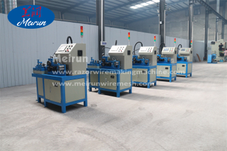 Best Quality Galvanized Concertina Razor Barbed Wire Making Machine 