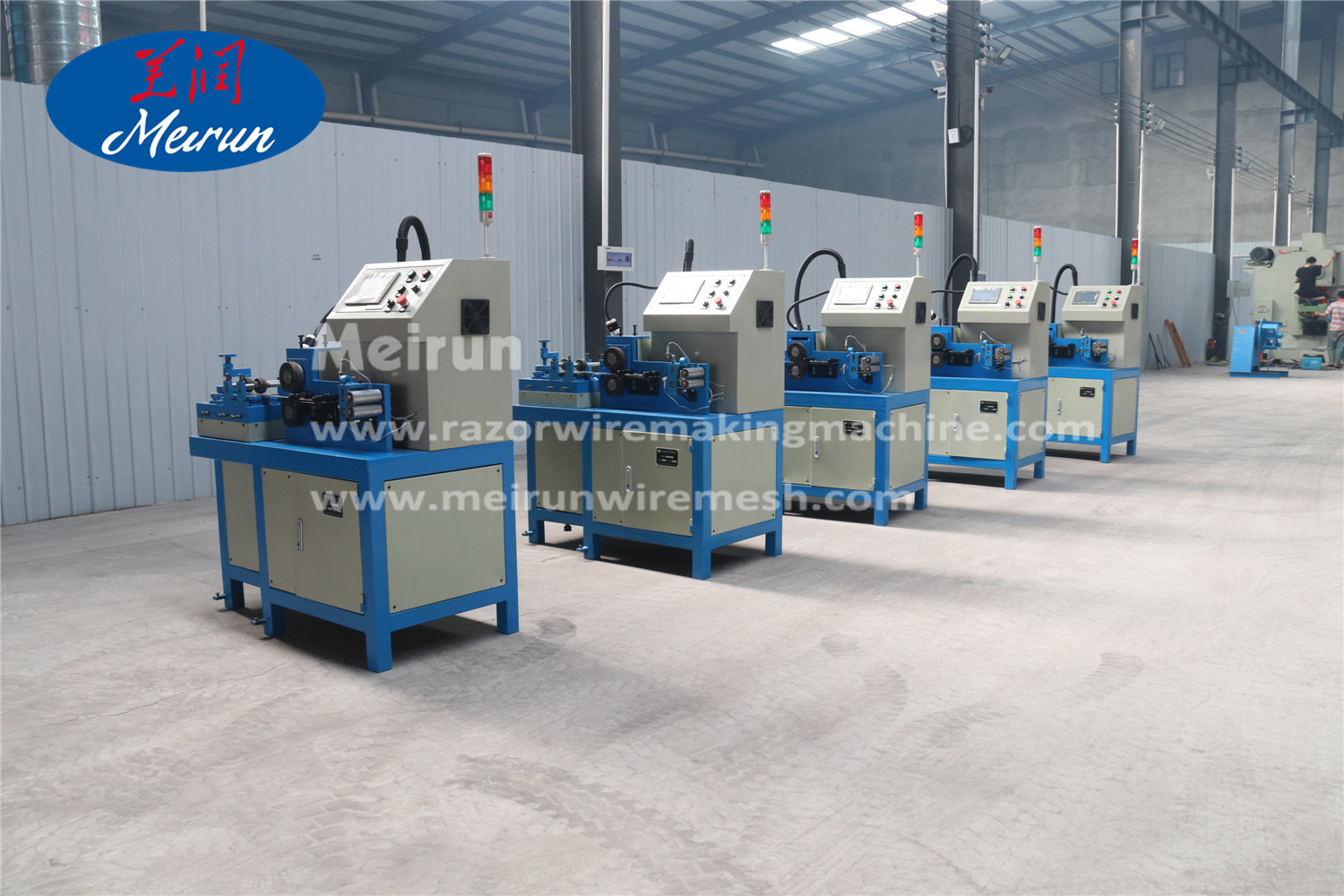 Cheap Galvanized Razor Wire Making Fence Machine 