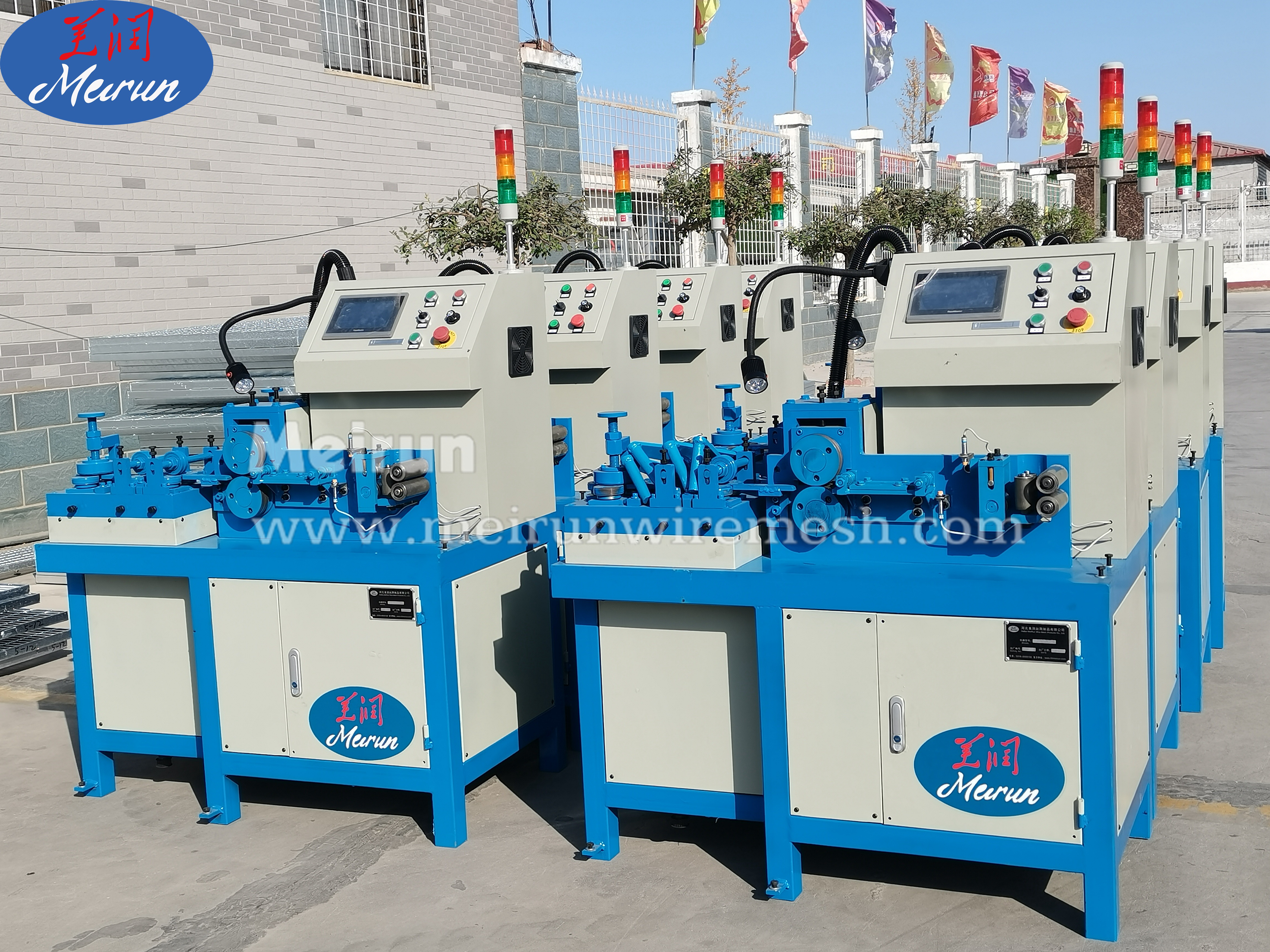 Safe Enough High Speed Razor Barbed Wire Fence Making Machine