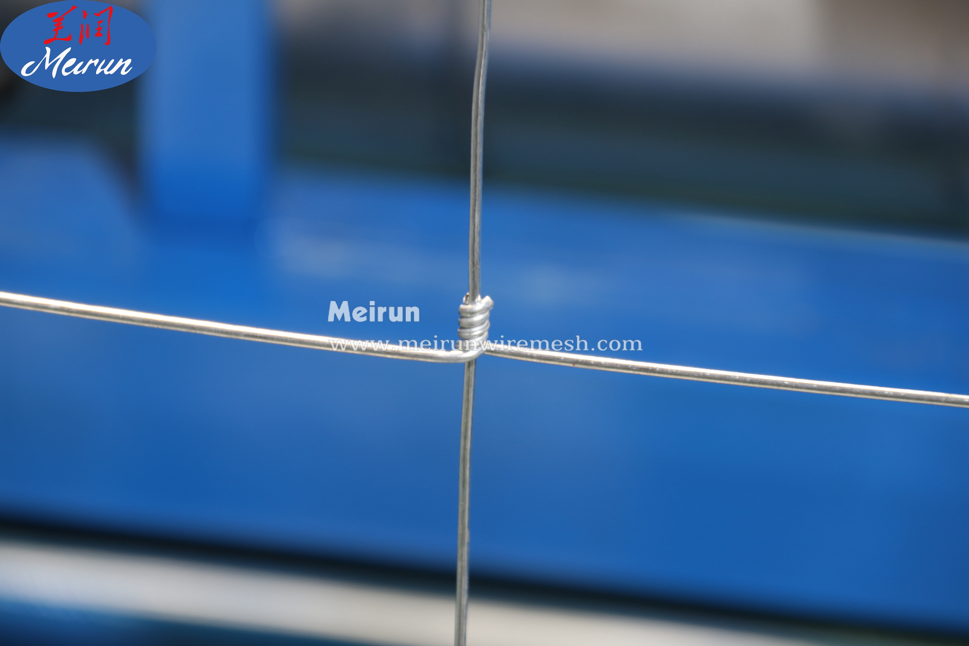 Hebei Meirun Wire Mesh Making Machine Cattle Grassland Fence Machine Grassland Field Fence Netting Processing Machine