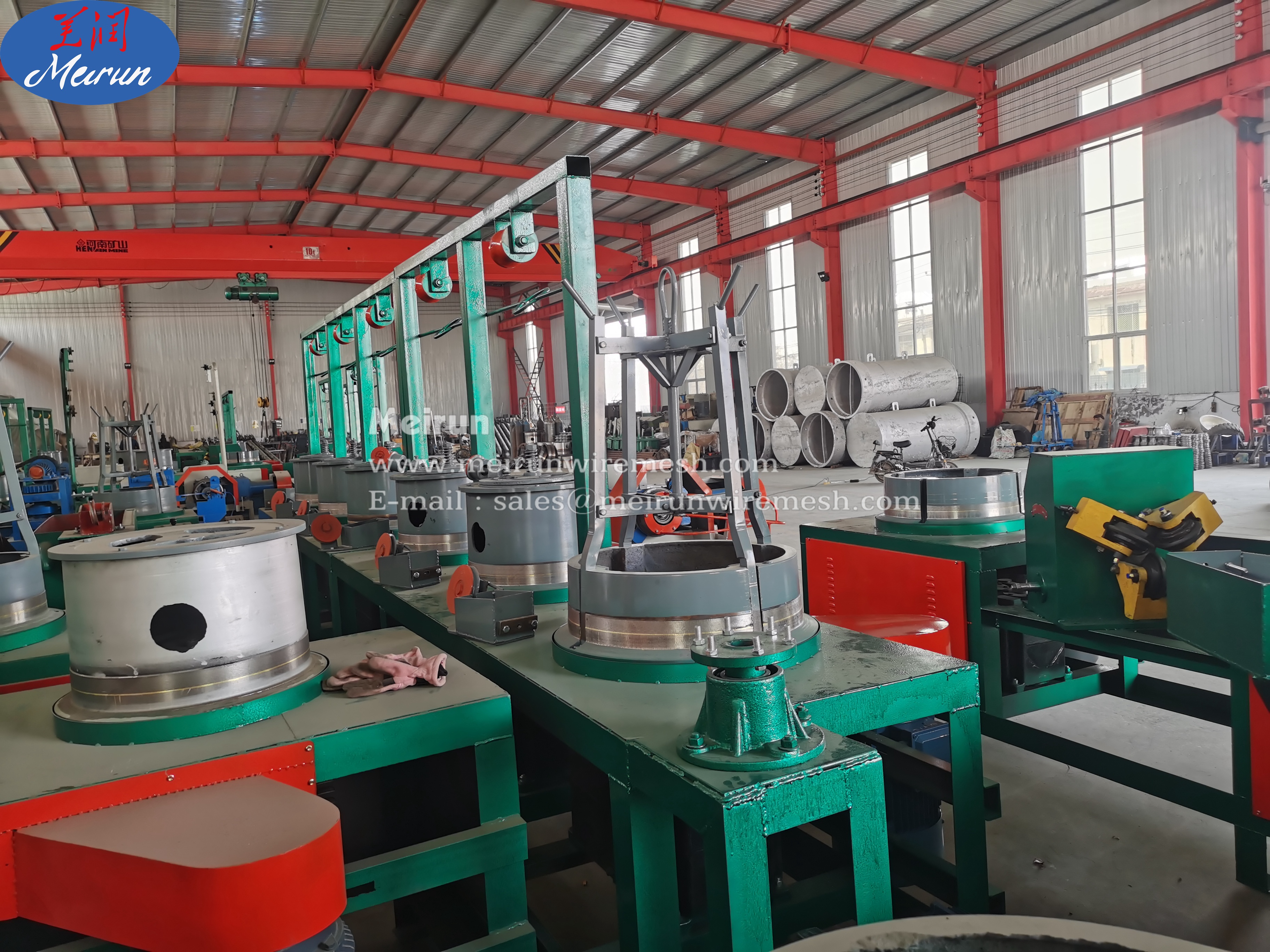 Water Tank Wire Drawing Making Machine 