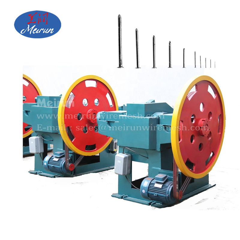New Generation High Speed Low Noise Wire Nail Making Machine