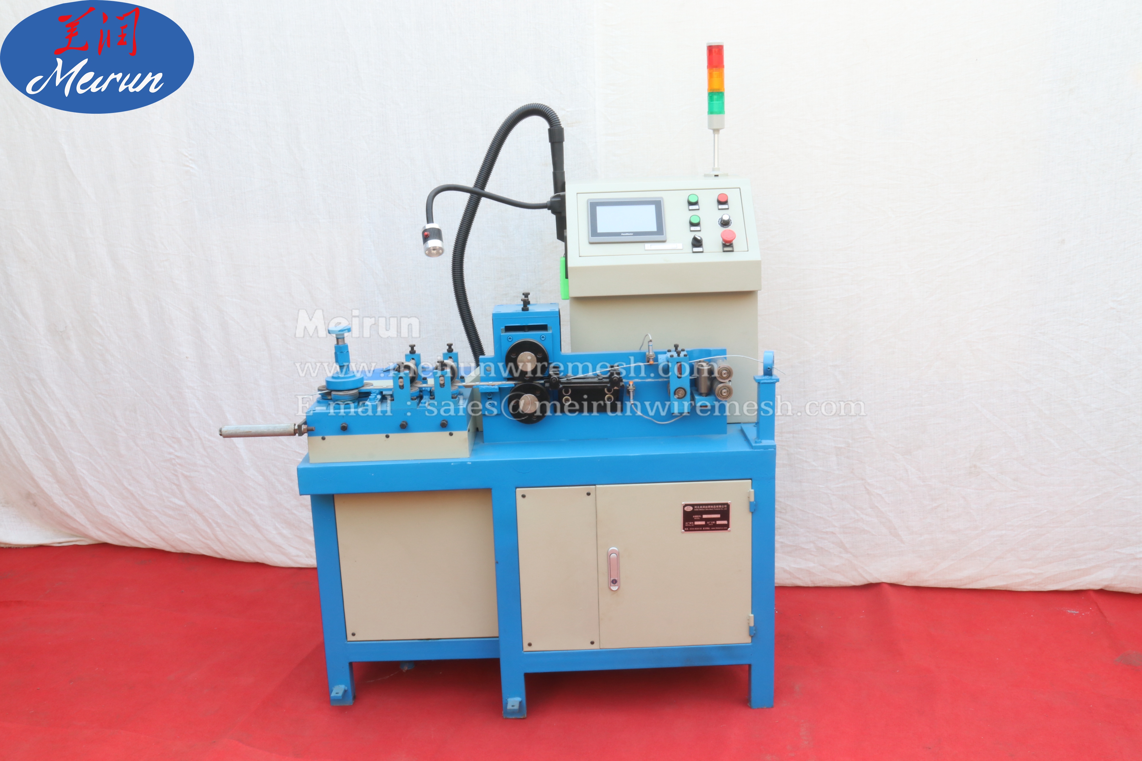 Razor Barbed Wire Fence Barrier Making Machine