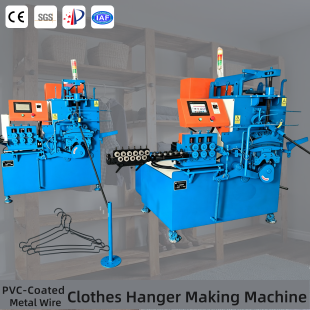 Multi-Specification Laundry PVC Coated Wire Hanger Making Machine for Sale