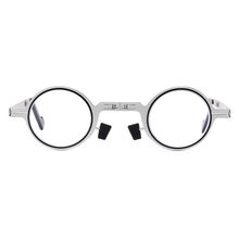 Blocking Reader Anti Blue Light Round Reading Glasses Foldable Ultra Thin Unisex Metal Eyeglasses