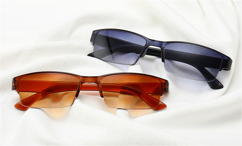 New Ultralight Light Half Frame Sunglasses Reading Glasses Unisex Comfy Fashion Eyeglasses