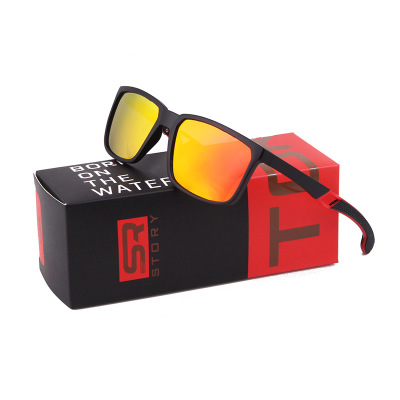 Fashion Carbon Fiber Frame TR90 Sunglasses TAC Polarized Lens Outdoor fishing cycling sports Sunglasses Mens Women