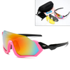 9317N polarized night vision cheap men women cycling sports suit 3 lens sunglasses wholesale Outdoor mountaineering ski glasses 