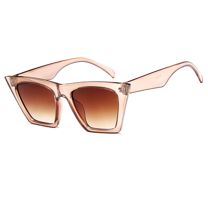 New Fashion Sunglasses Men Women Vogue Square Sun Glasses Retro Personality Cat Eye Sunglasses