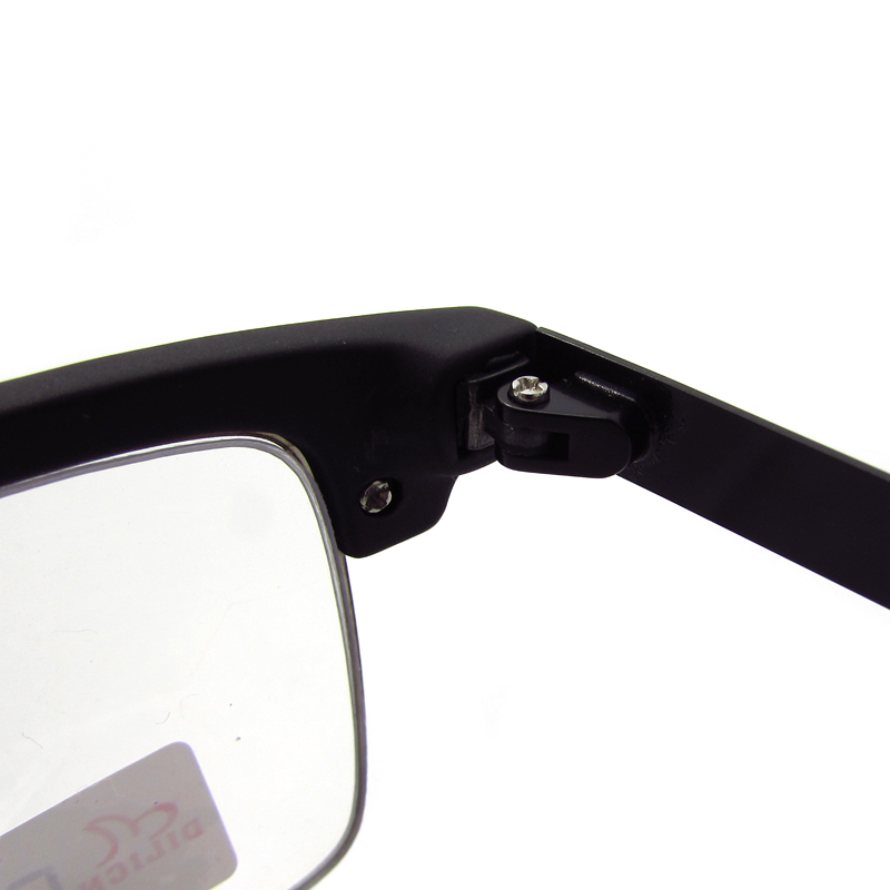 Rectangle half-frame progressive multifocals reading glasses for men