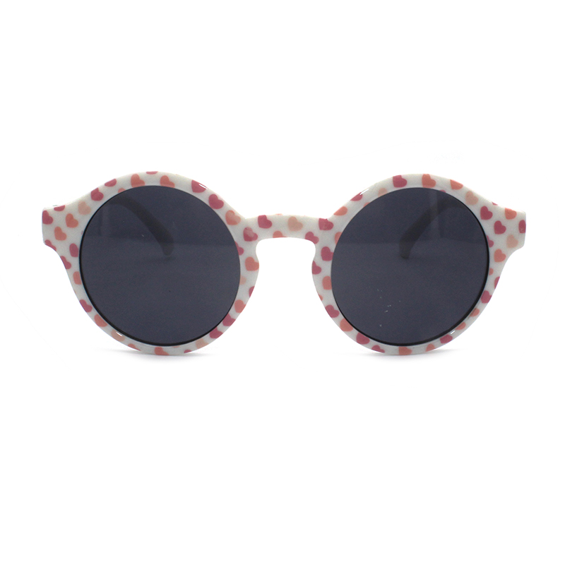 Cool Fashion Child UV400 Polarized Cartoon Eye Protection Round Kids Sunglasses