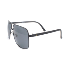 New Design Cool Men Big Square Pilot Classic Glasses UV400 Eye Protect Metal Sunglasses
