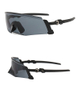 New Oversized Design Polarized Cycling Sports Sunglasses