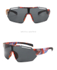 Half Frame Colorful Design Polarized Cycling Sports Sunglasses