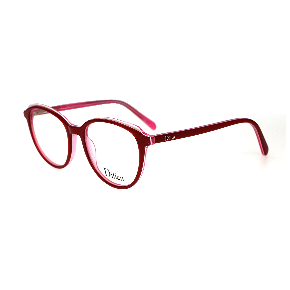 DILICN 2023 New Fashion Women's Acetate Optical Frame Model 23664 round frame