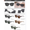 2023 fashionable square frame acetate sunglasses
