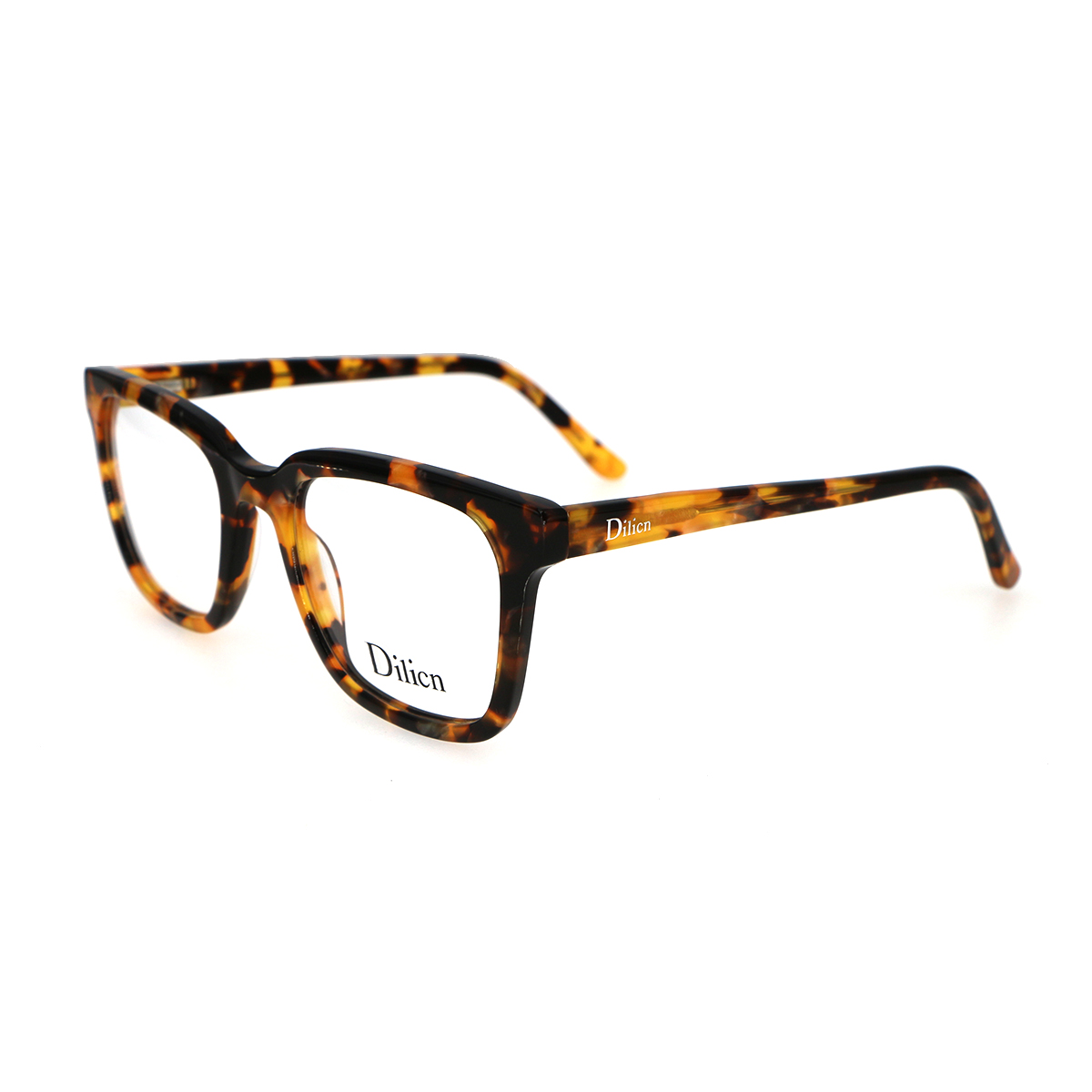 DILICN 2023 New Fashion Women's Acetate Optical Frame Model 23666 rectangular frame 