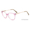DILICN 2023 New TR90 Material Optical Frame round frame opticalframes TR90 and metal hybrid