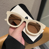2024 New UV400 UV protection Avocado sunglasses Fresh women's sunglasses