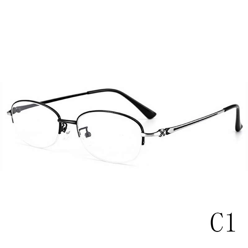 2024 summer new high-definition fashionable PC oval frame anti-blue light reading glasses