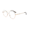 Designer Cat Eye Eyeglasses Metal Optical Frames Spectacle Trendy Eyewear