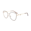 Cat Eye Glasses Metal Optical Frame Unisex Spectacles Frames for Men Women 2024