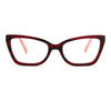 DILICN new acetate optical frame August colorful ladies cat-eye frame 360 ​​multi-hinge rotation design, hot new design
