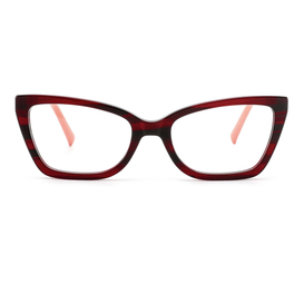 DILICN new acetate optical frame August colorful ladies cat-eye frame 360 ​​multi-hinge rotation design, hot new design