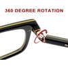 Support Customized 360 Degrees Flexible Hinge for Optical Glasses Reading Glasses Sunglasses Accessories Acetate Optical Frames men