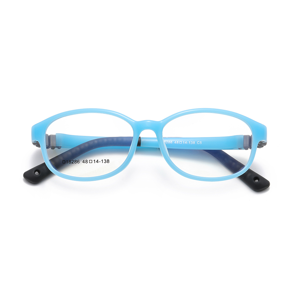 Photochromic Flexible Children Eyeglasses Glasses Kids Frames with Strips